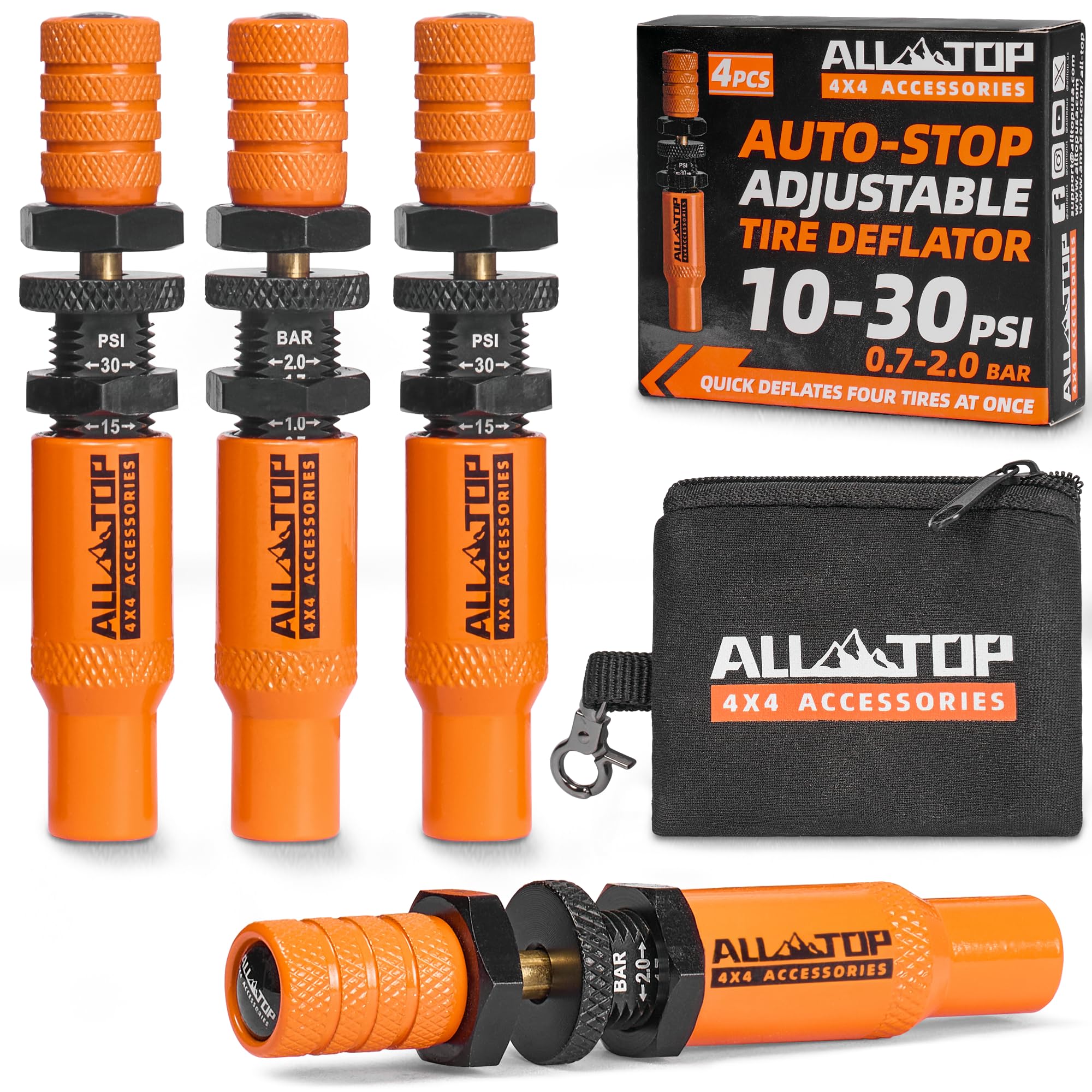 ALL-TOP Adjustable Tire Deflator Kit