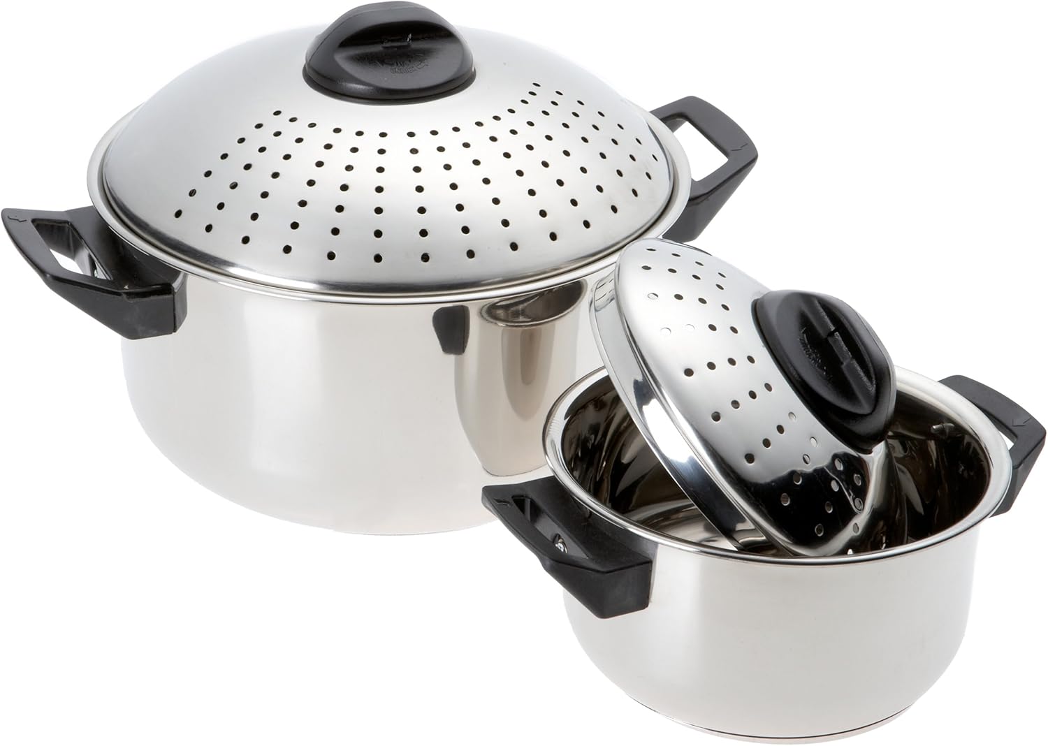 Prime Pacific Stainless Steel Pasta Pot Set Home & Kitchen