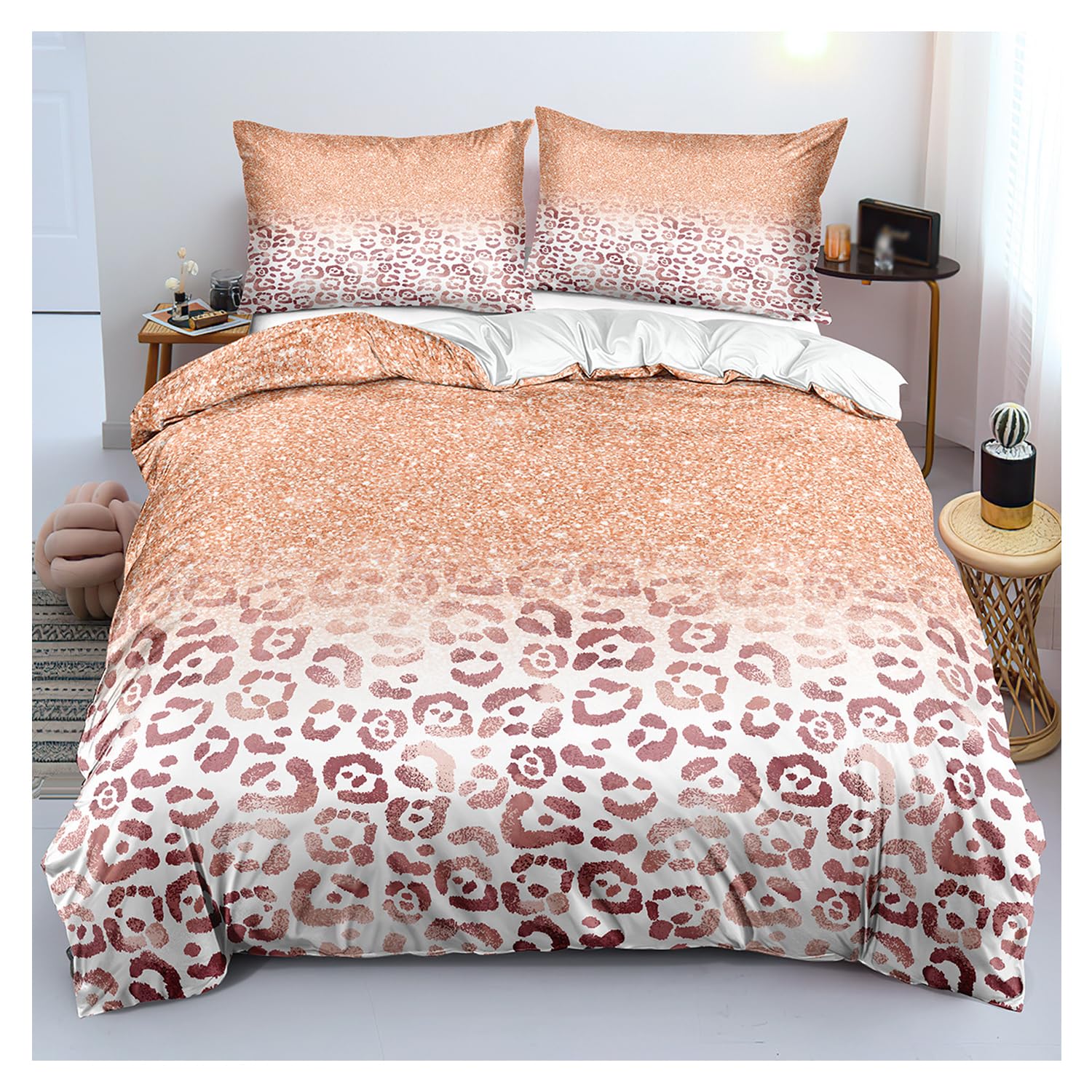 Double Bed Fitted Sheet Single Bed Duvet Cover Set Soft Microfibre Cotton Bedding King Size Duvet Set Single Bedding Set King Size Bedding Sets M 220 * 240cm+80 * 80cm*2