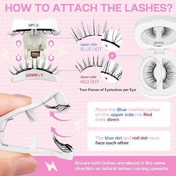 CALAILIS Magnetic Eyelashes with Applicator Upgrade Soft Magnetic Eyelashes Natural Look without Eyeliner No Glue Needed Reusable Waterproof for All Day Comfort (RC001)