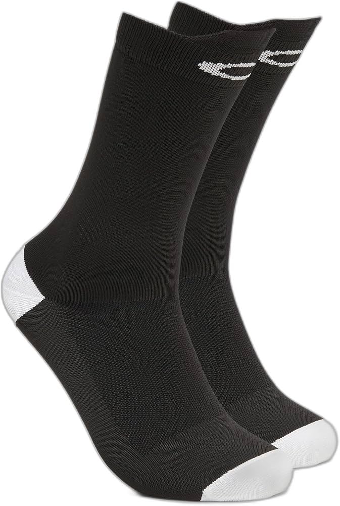 Amazon.com : Oakley Mens Seeker Long Sock, Blackout, Small