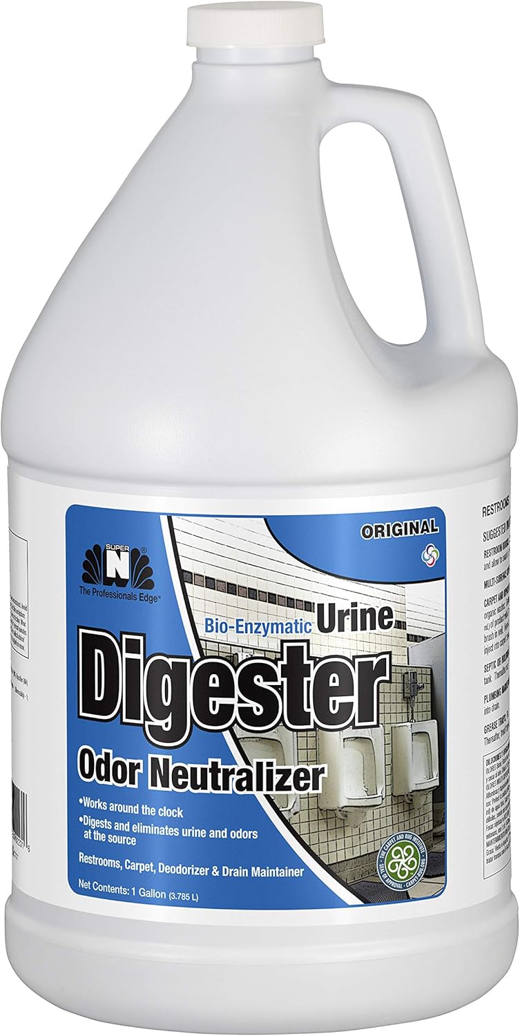 Nilodor BEON Urine Enzymatic Cleaner with Odor Neutralizer for Pet Dog, Carpet, and Bathroom, 1 Gallon, Lemon