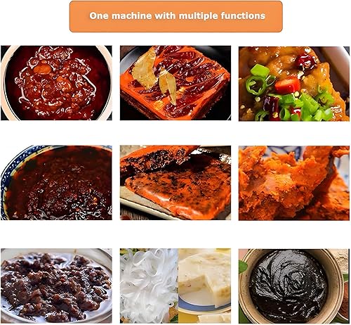 Miniatura 7 de Mezclador agitador de ollas 25.9 galones98L gas natural y agitador eléctrico Hotpot Aceite de chile Pasta de chocolate Mezclador de alimentos