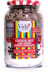 Cookie Mix Chocolate SEM GLÚTEN 440g - Vida Gourmet