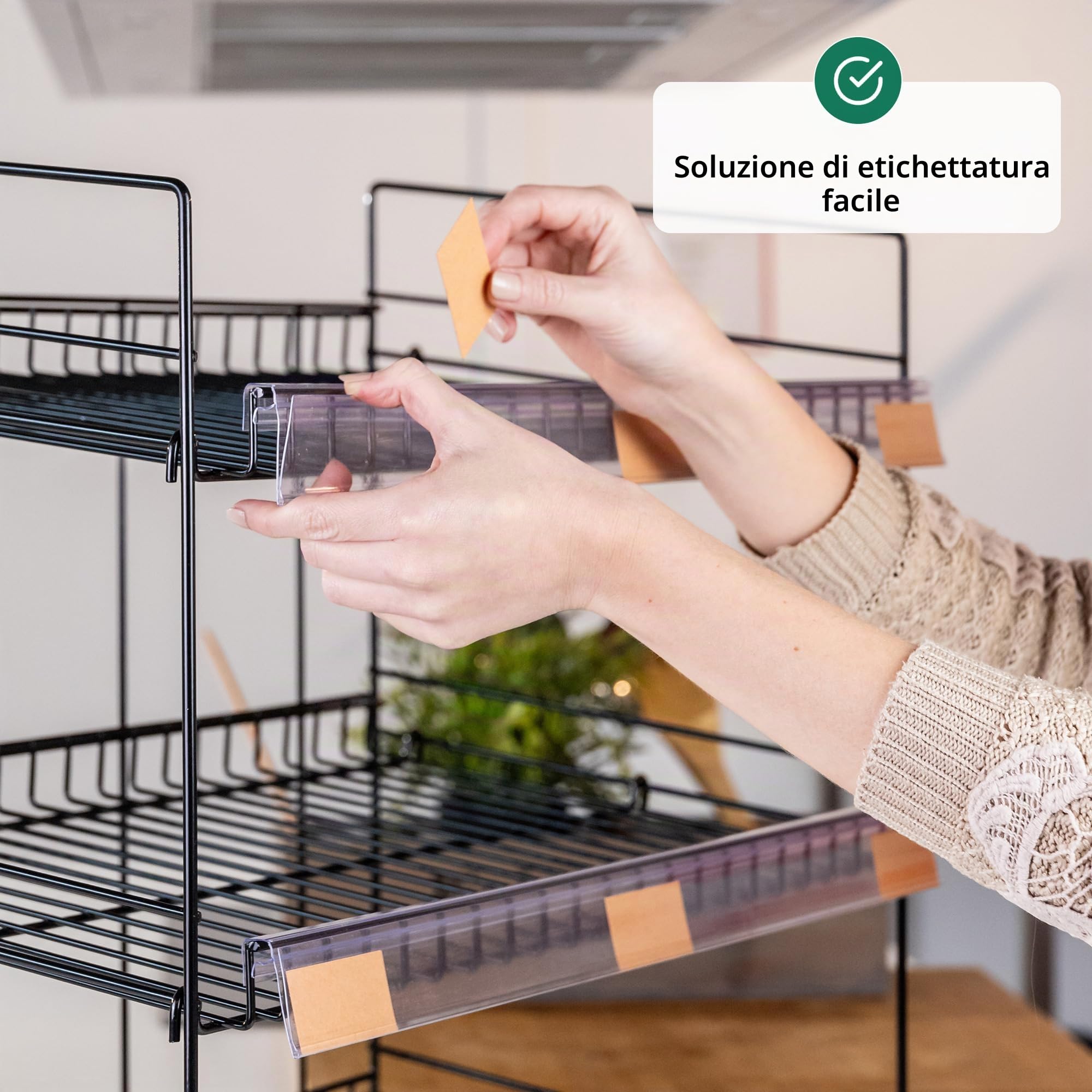 ODOXIA Espositore Per Caramelle | Espositore Per Snack Da Banco | Scaffale Per Snack E Patatine Per Negozio | Espositore Da Banco Caramelle Per Negozio, Ufficio E Molto Altro