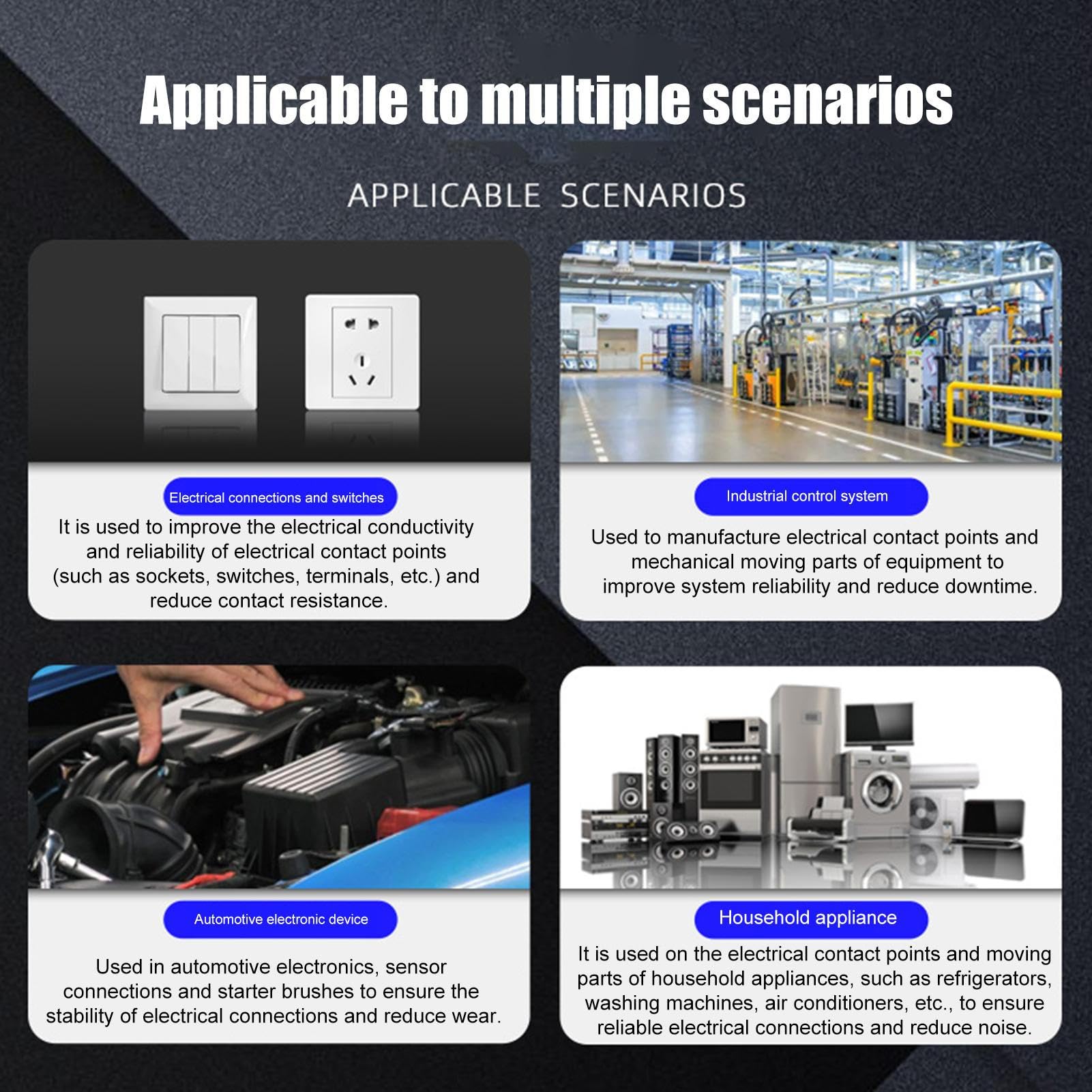 400g Translucent White Silicone Di-Electric Grease Cartridge, Mfr: 91015-A