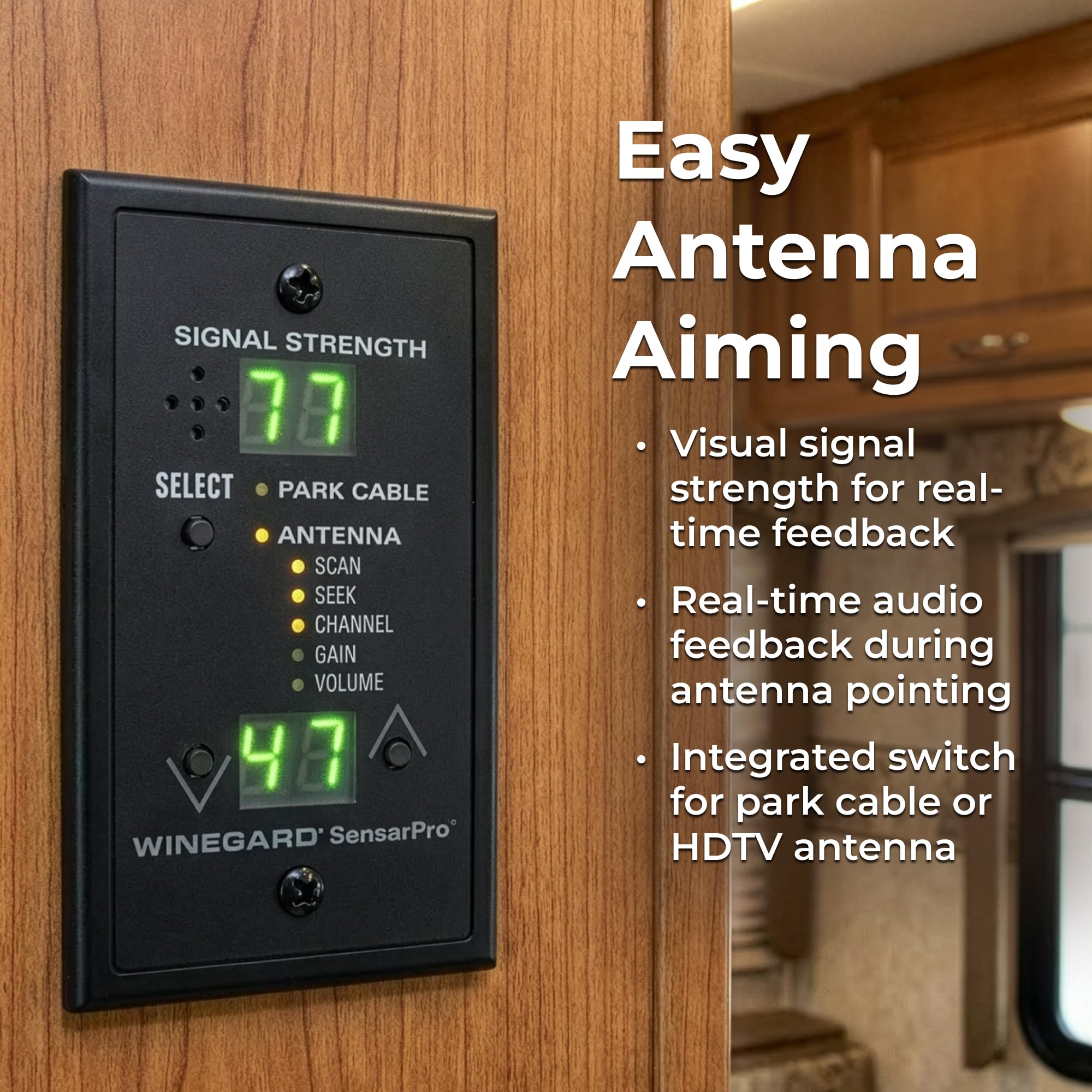 Amazon.com: Winegard RFL-332 SensarPro TV Signal Strength Meter