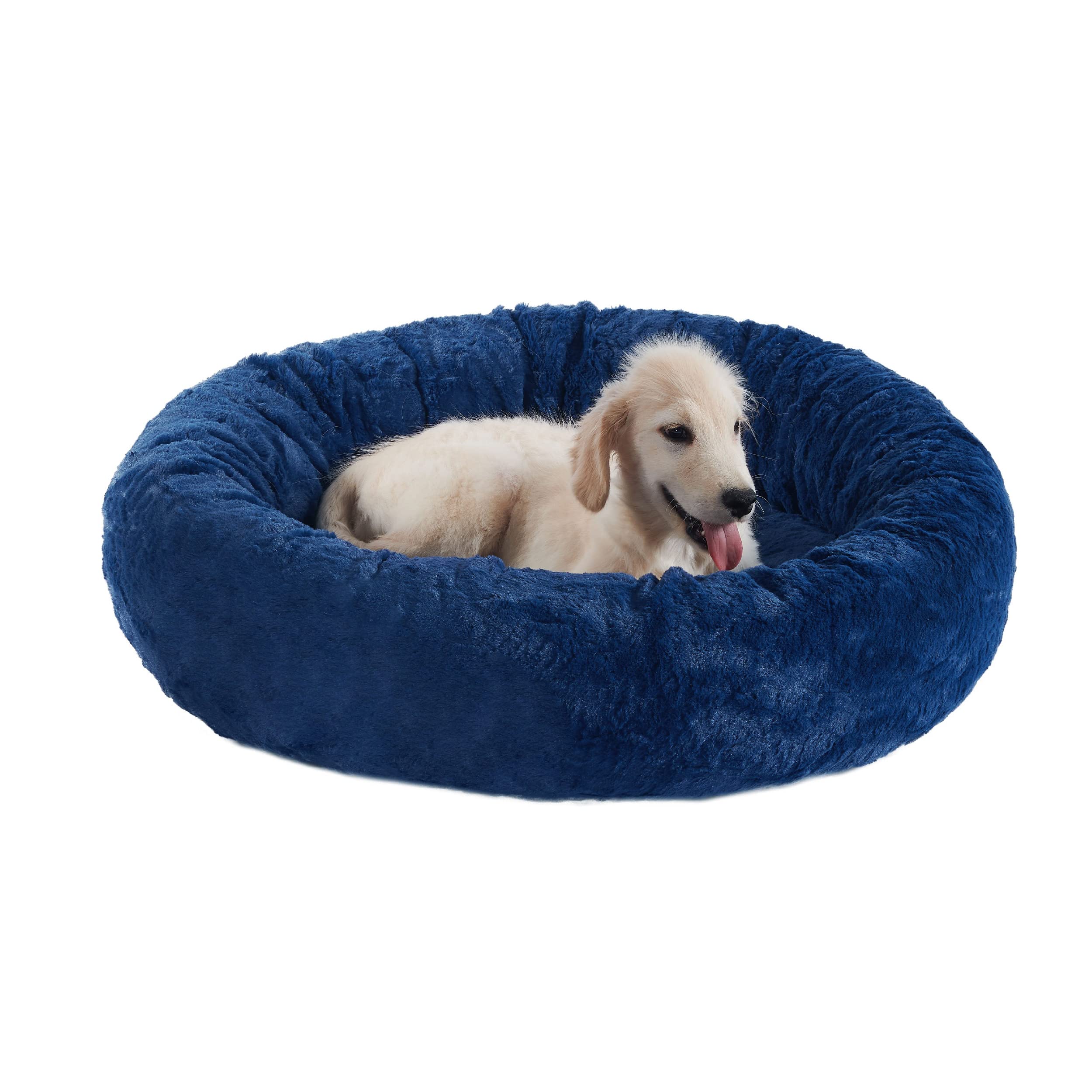 Best Friends by Sheri The Original Calming Donut Cat and Dog Bed in Lux