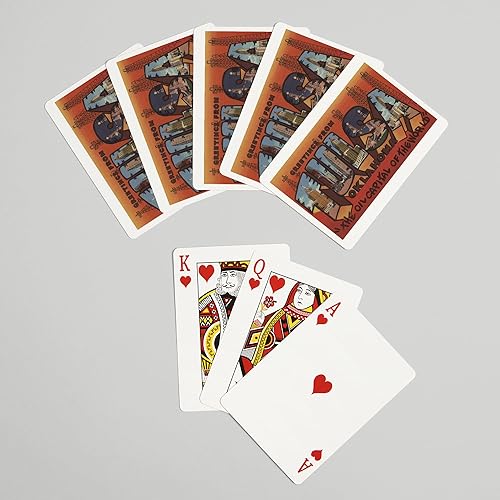 Miniatura 7 de Lantern Press Saludos desde Tulsa, Oklahoma (52 cartas de juego, baraja de cartas de tamaño póquer con comodines)