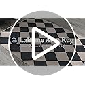 Lahome Checkered Easy Jute Runner Rug, 2x8 Hallway Kitchen Runner Rug Non Slip Washable Outdoor Carpet for Entryway Indoor, Checkerboard Black Indoor Outdoor Carpet for Hallway 8ft Entry - Image 8
