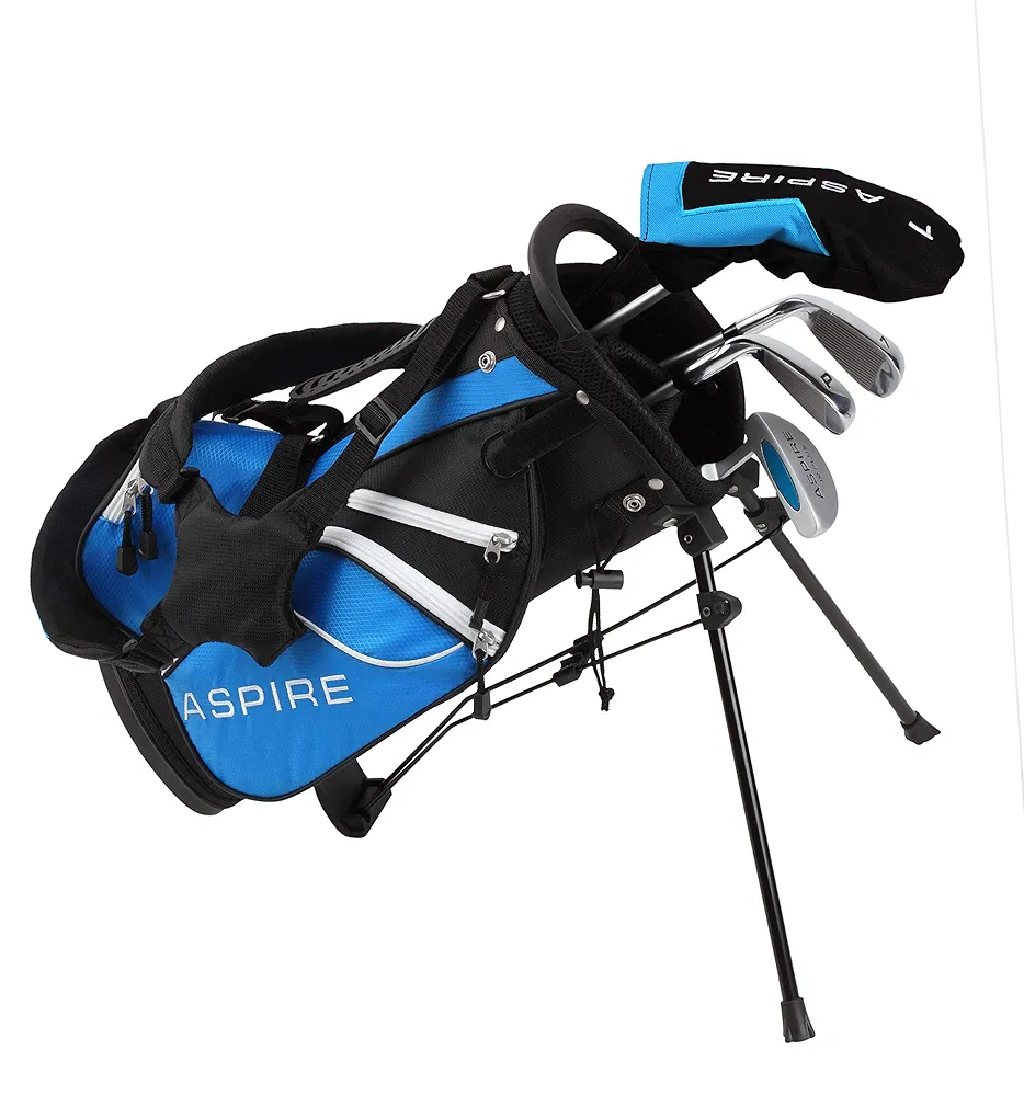 Amazon.com : ASPIRE Junior Plus Complete Golf Club Set for