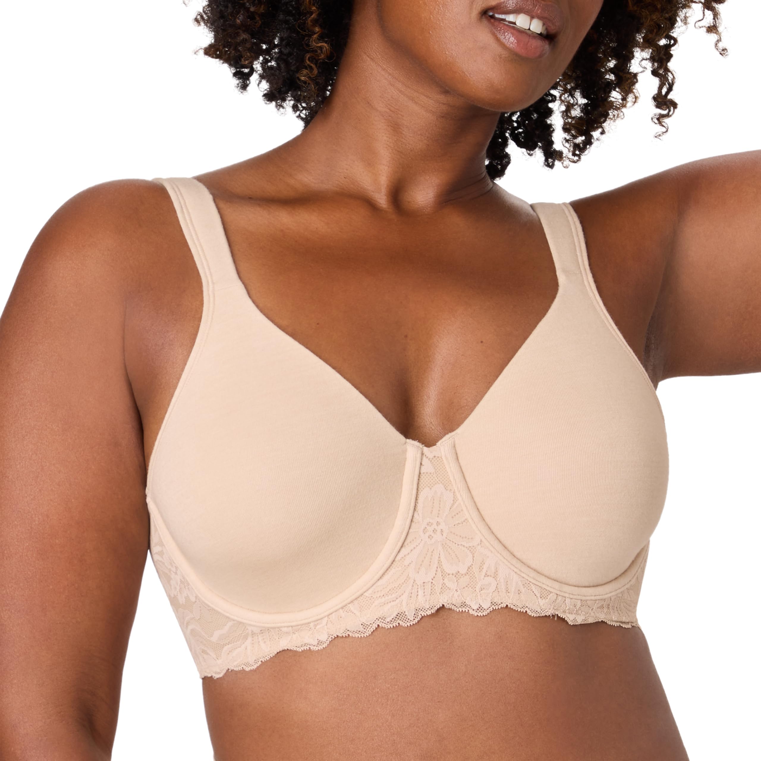 Bali Women's Minimizer Underwire Bra - Full Coverage Comfort for Large Bust, Perfect for Daily Wear