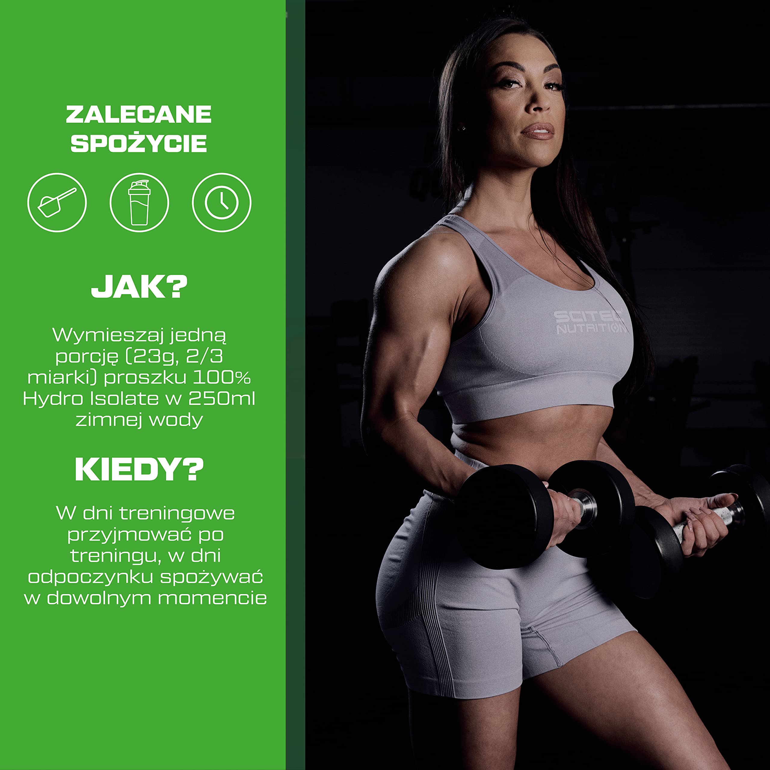 Scitec Nutrition 100% Hydro Isolate, Aromatyzowany napój w proszku z hydrolizowanym izolatem białka serwatkowego, 2000 g, Czekoladowy