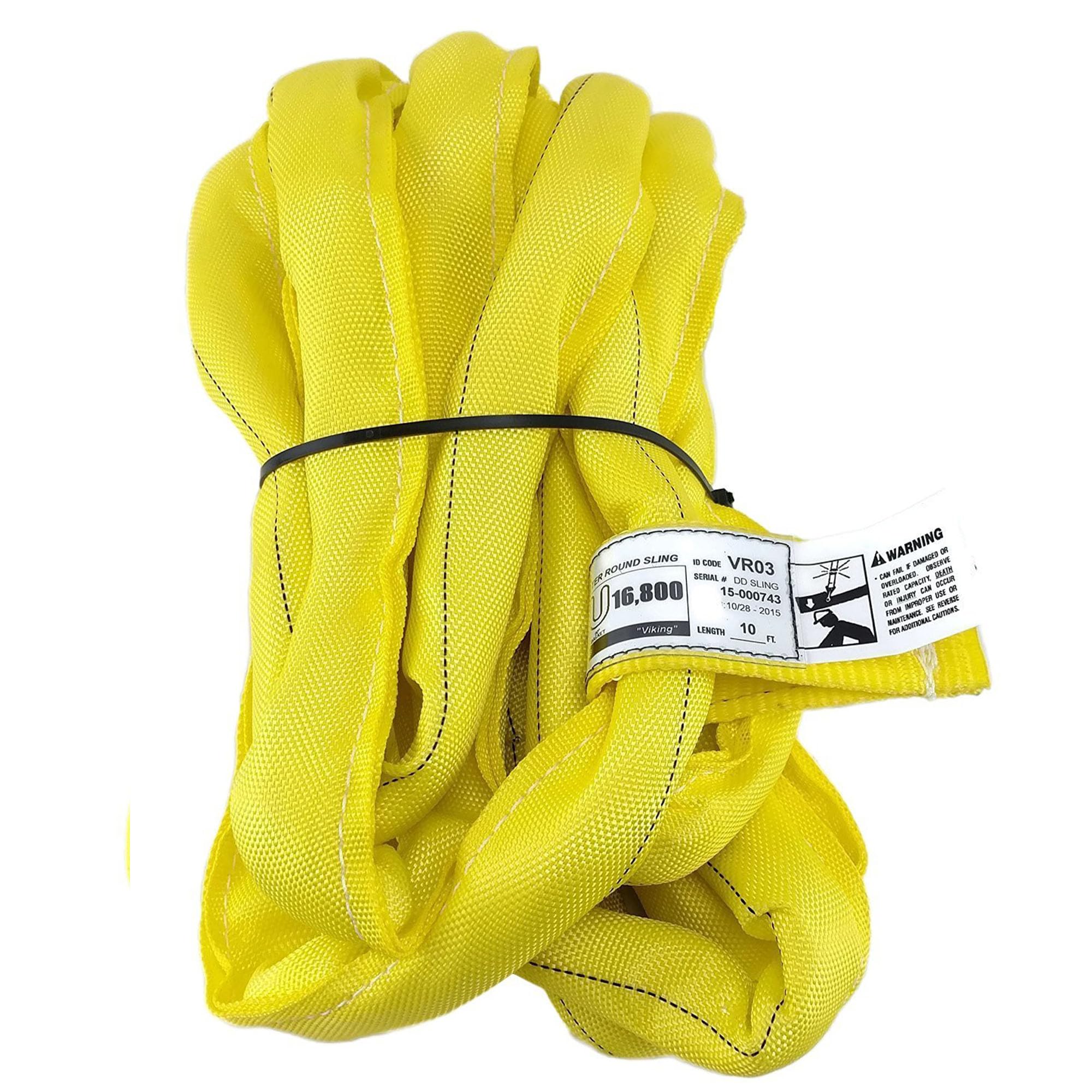 Chenango VR3 Sling - 6ft Yellow Rigging Sling -15 Chenango VR3 Sling - 6ft Yellow Rigging Sling -15