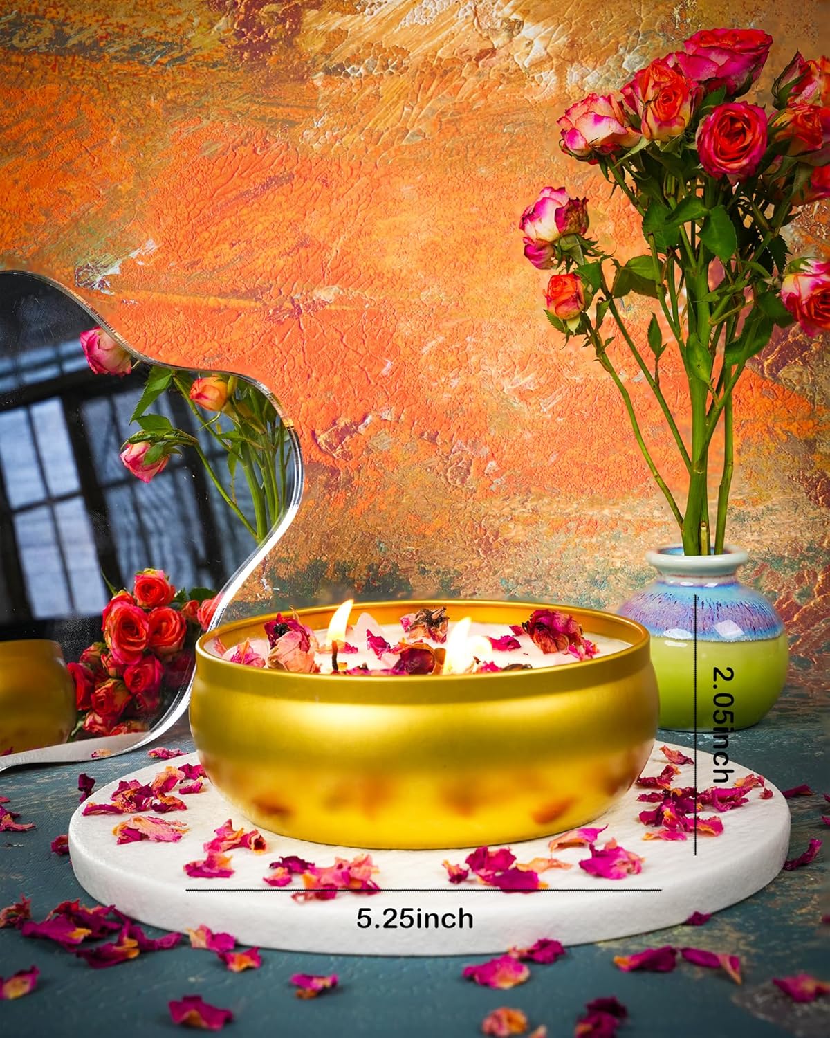 Love Spell Candles, Energy Magic Large Candles, Perfect for Self-Care Spells, Ritual Baths, New Moon and Full Moon Intentions. (Love Spell) - Image 6