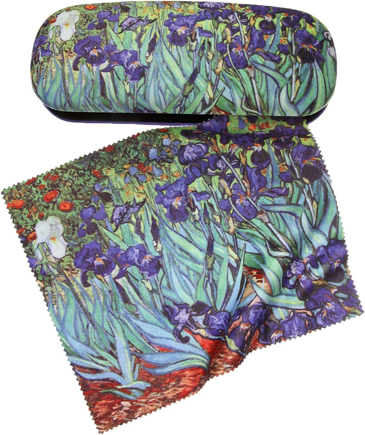 Kit Glasses Case and Lens Cleaning Cloths V. GOGH IRIS II by Artis Vivendi