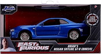 Amazon.com: Nissan Fast & Furious Brian's 2002 Skyline GT-R R34