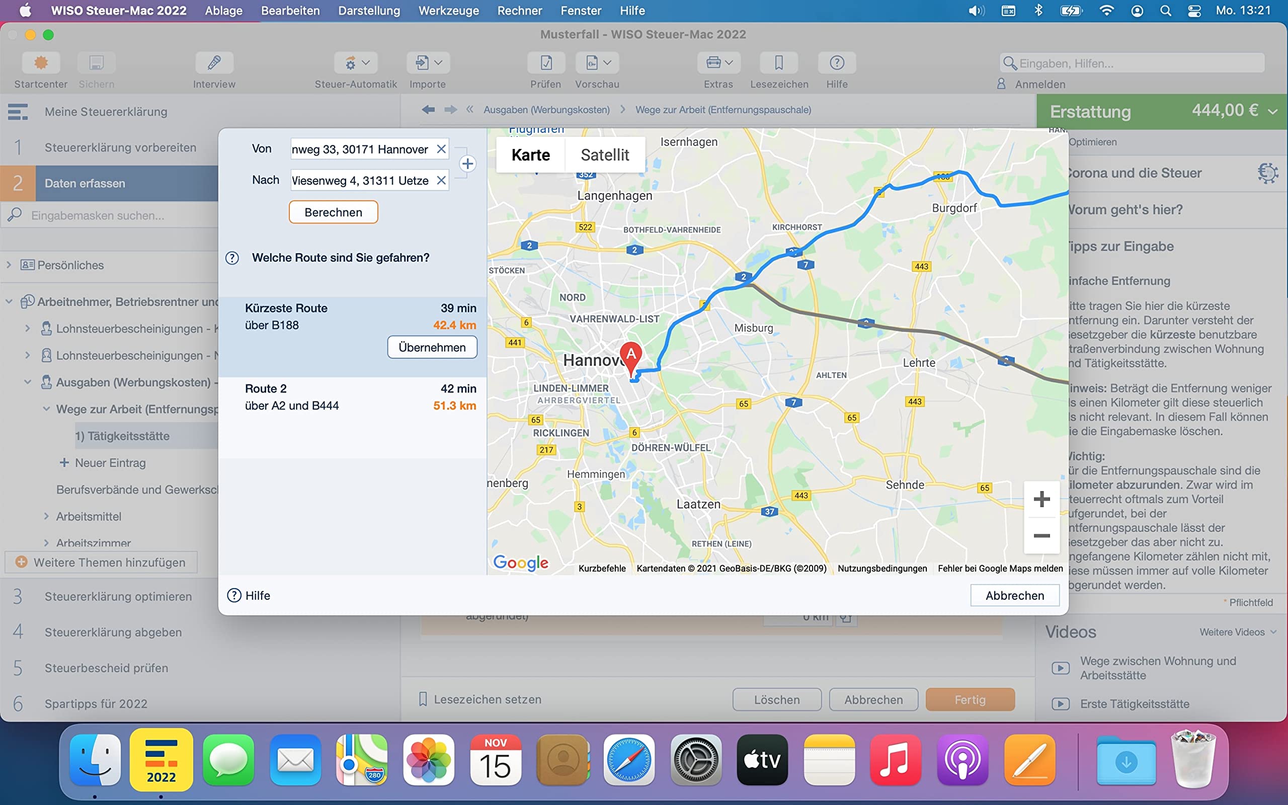 WISO Steuer-Mac 2022 (für Steuerjahr 2021 | Mac | Digitaler Download