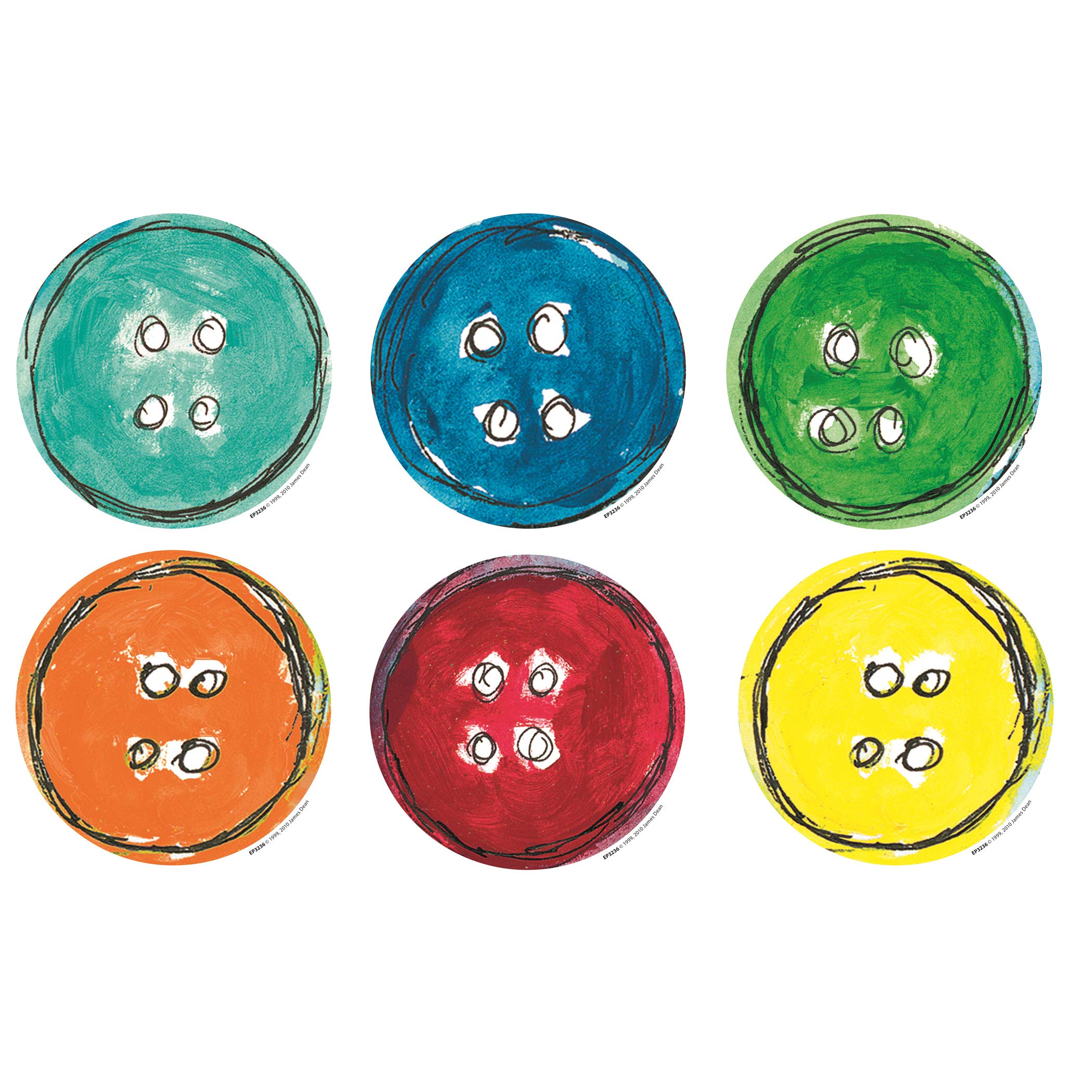 Edupress Pete the Cat Groovy Buttons Accents (EP63236)