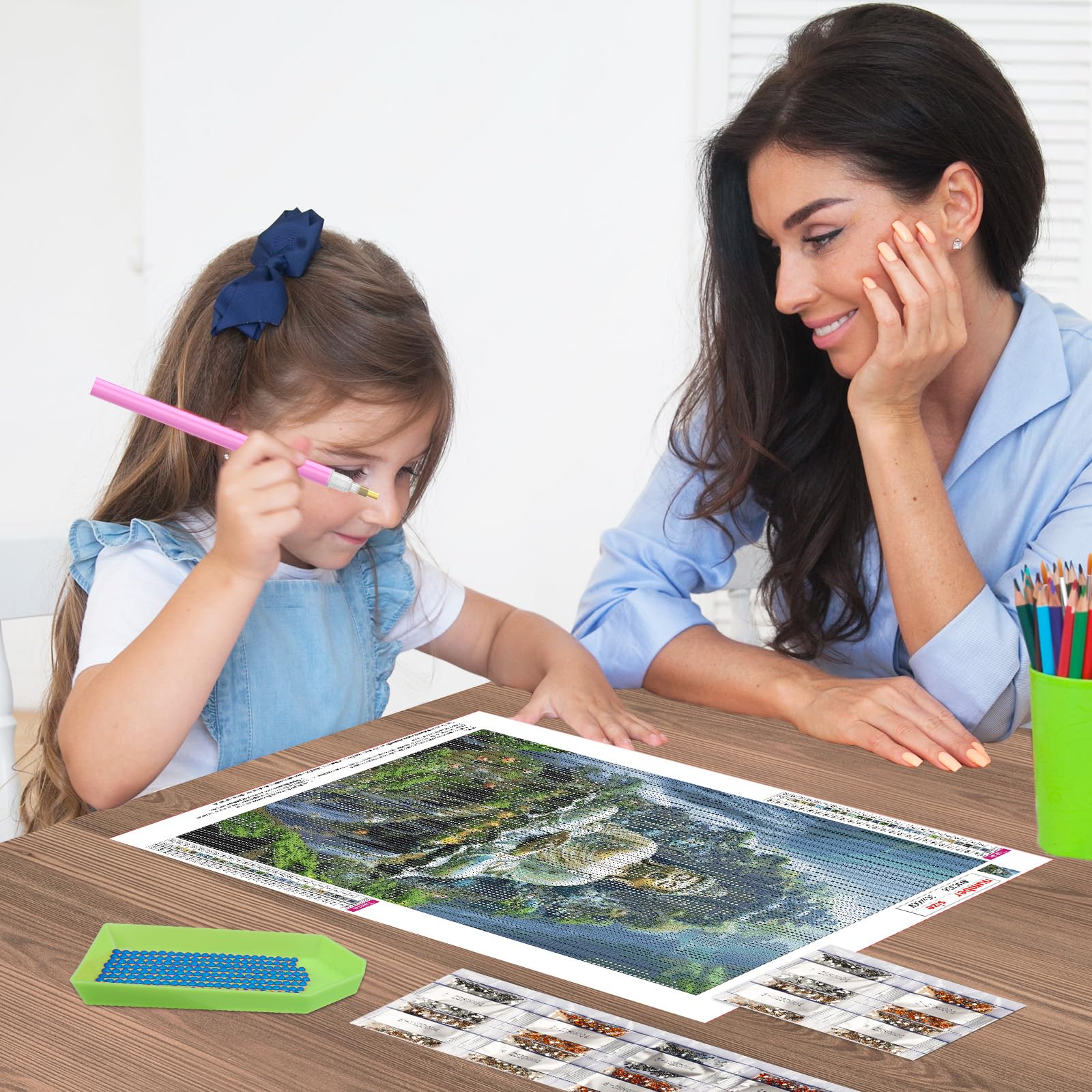 Diamond Painting Adulte TOSTOG Diamond Painting Kit Adulte,Paysage De Style Chinois Painting Diamant Adulte