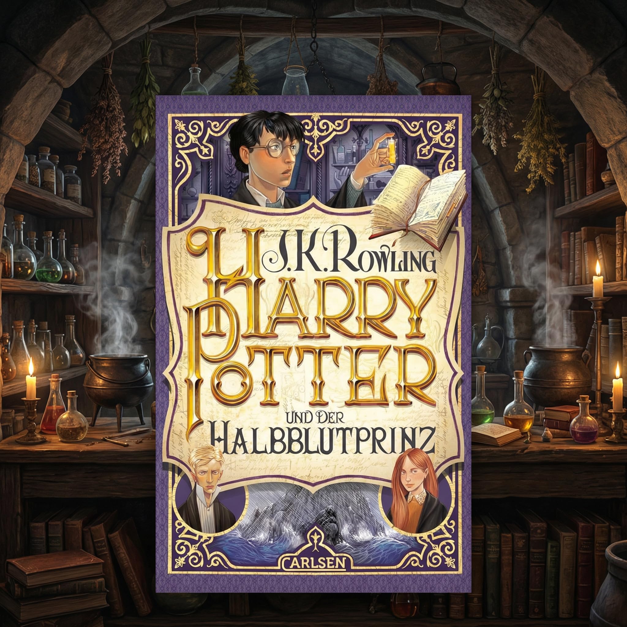 J. K. Rowling Harry Potter 20 Jahre Jubiläumsedition – Taschenbuch Bundle alle 7 Bände – komplette Romanreihe – inklusive Bertie Botts Bohnen 35g – magische Fantasy Bücher – Magie und Zauberei