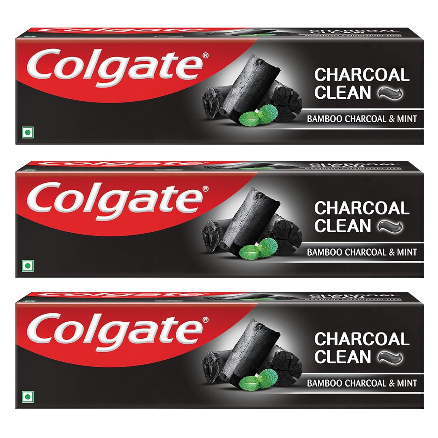 Colgate Charcoal Clean Black Gel Deep Clean Toothpaste with Bamboo