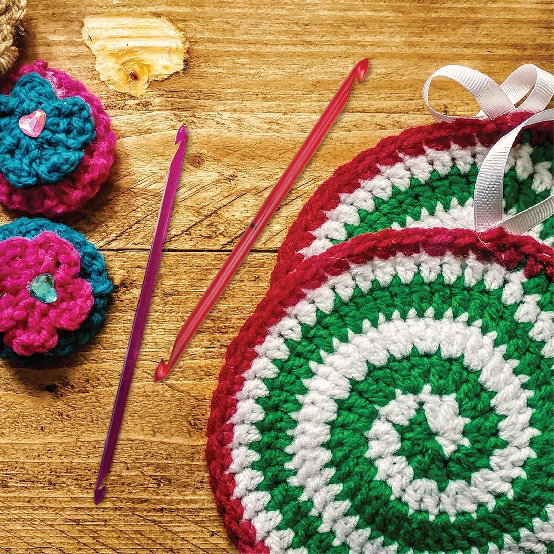 KnitPro Trendz Double-Ended Crochet Hook | US Size N (10mm)