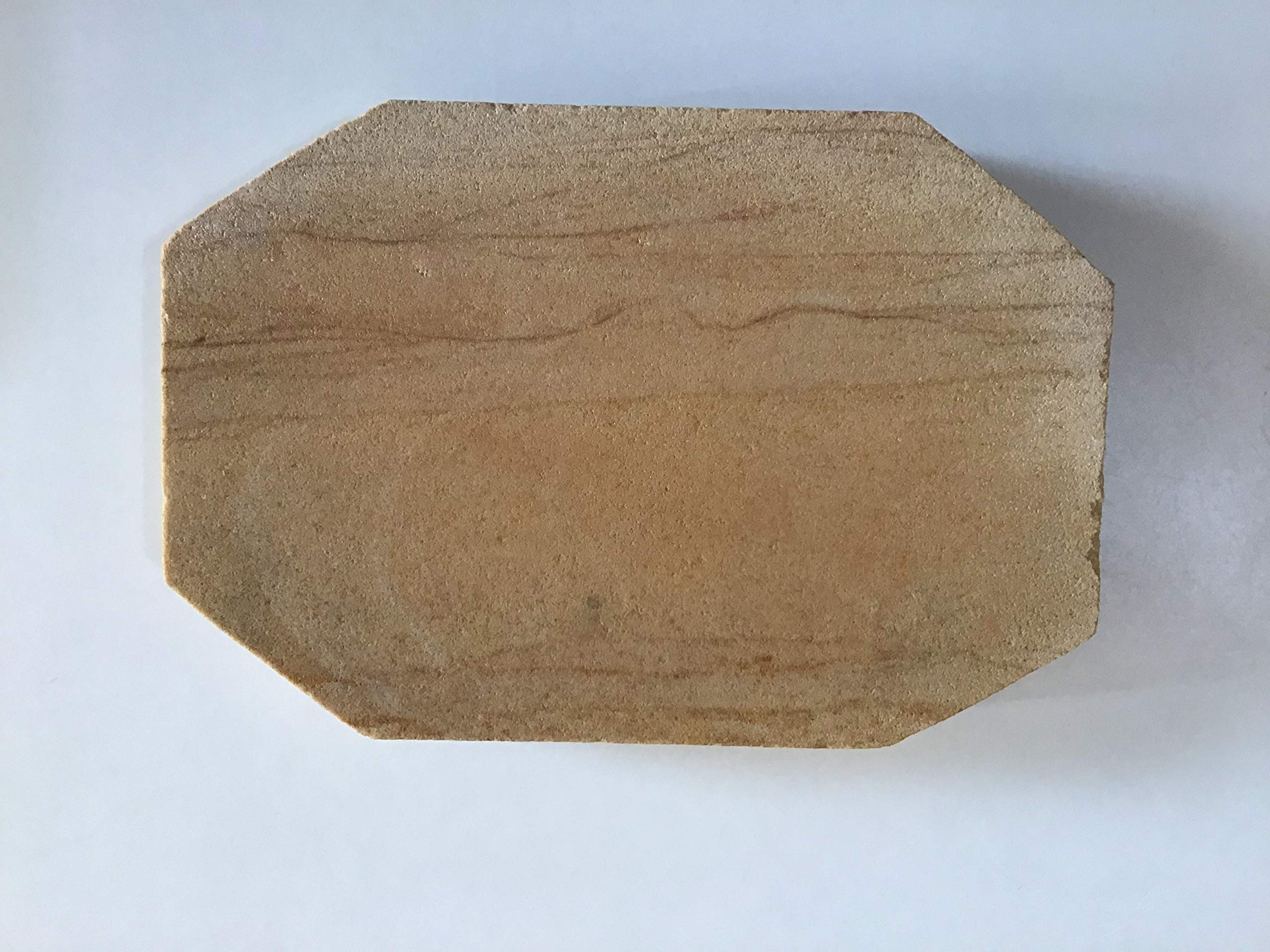 Handmade Sandalwood Pata Board or Chandan Pata (ORIGINAL) for sandalwood stick, Sandal Rubbing Stone, ROUGH SURFACE FOR CHANDAN & KIDS'S GHUTTI GRINDING NikkisPride (PREMIUM QUALITY)