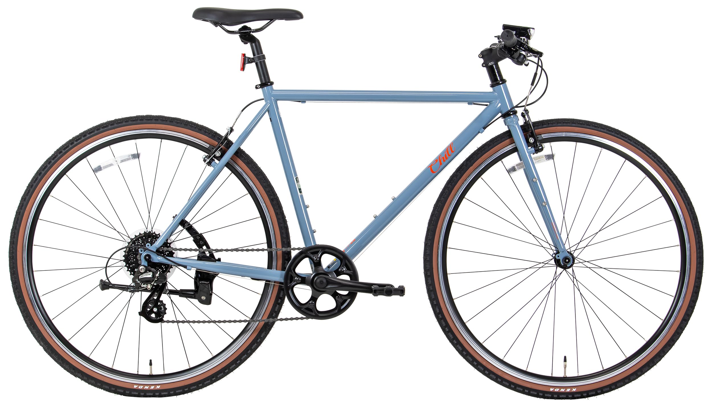 お値下げしました！THIRDBIKESクロスバイク スーパーソニック ブルー Amazon | 700×38C スーパーソニックCHILL（チル）外装8段 クロモリ