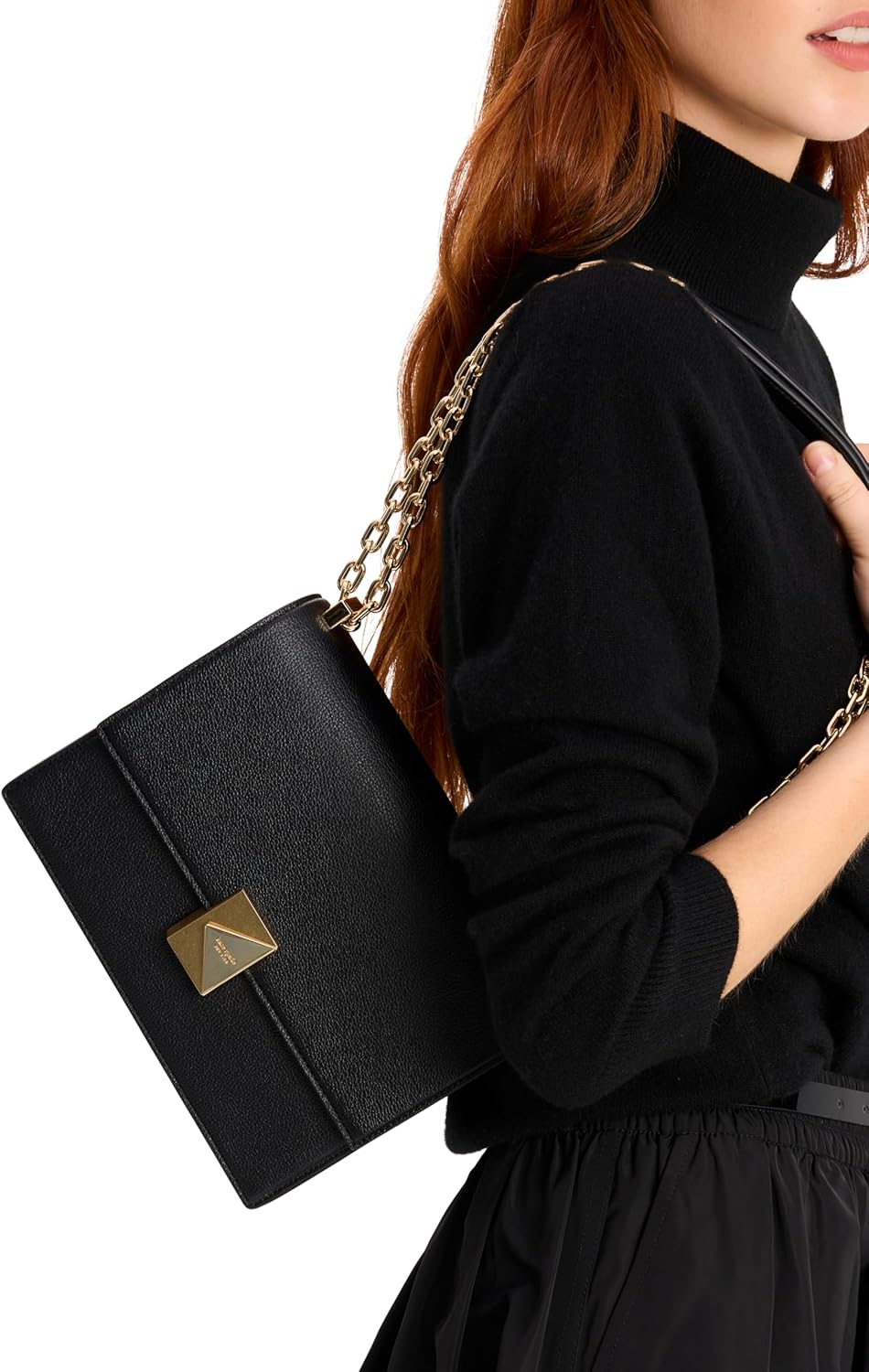 kate spade new york womens Deco Leather Flap Chain Crossbody - Image 4