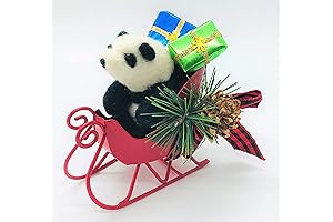 Adorable Red Panda Needle Felt Ornament