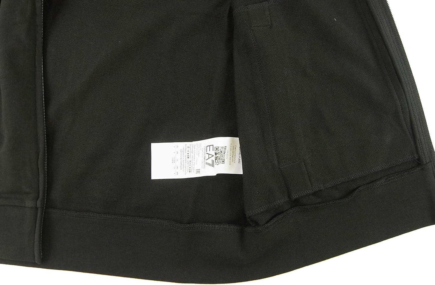 [エンポリオアルマーニ] ジャージ メンズ トレーニングウェア 上下 セットアップ EA7 ブラック A-2783 (M) [並行輸入品]