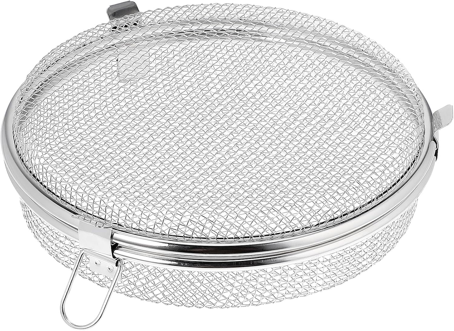 Gadpiparty Round Mesh Dishwasher Basket 7.1 Inch Utensil Storage Organizer Cutlery Holder for Kitchen Sink Drain and Tableware Storage