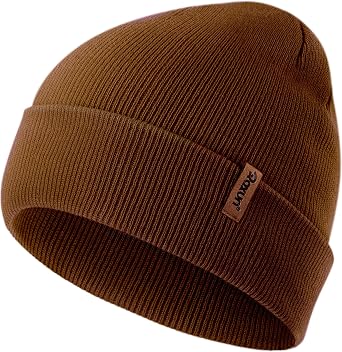 ROXUN Beanie for Men/Women Winter Hat Knit Cuffed Soft Warm Unisex Skull Stocking Cap