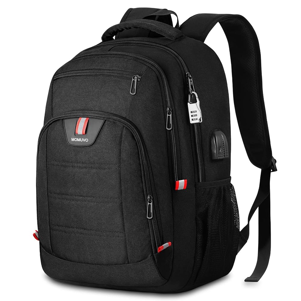 Sac à Dos 55L Anti-vol USB - Grand Compartiment Ordinateur, Idéal Voyage, Travail Et école