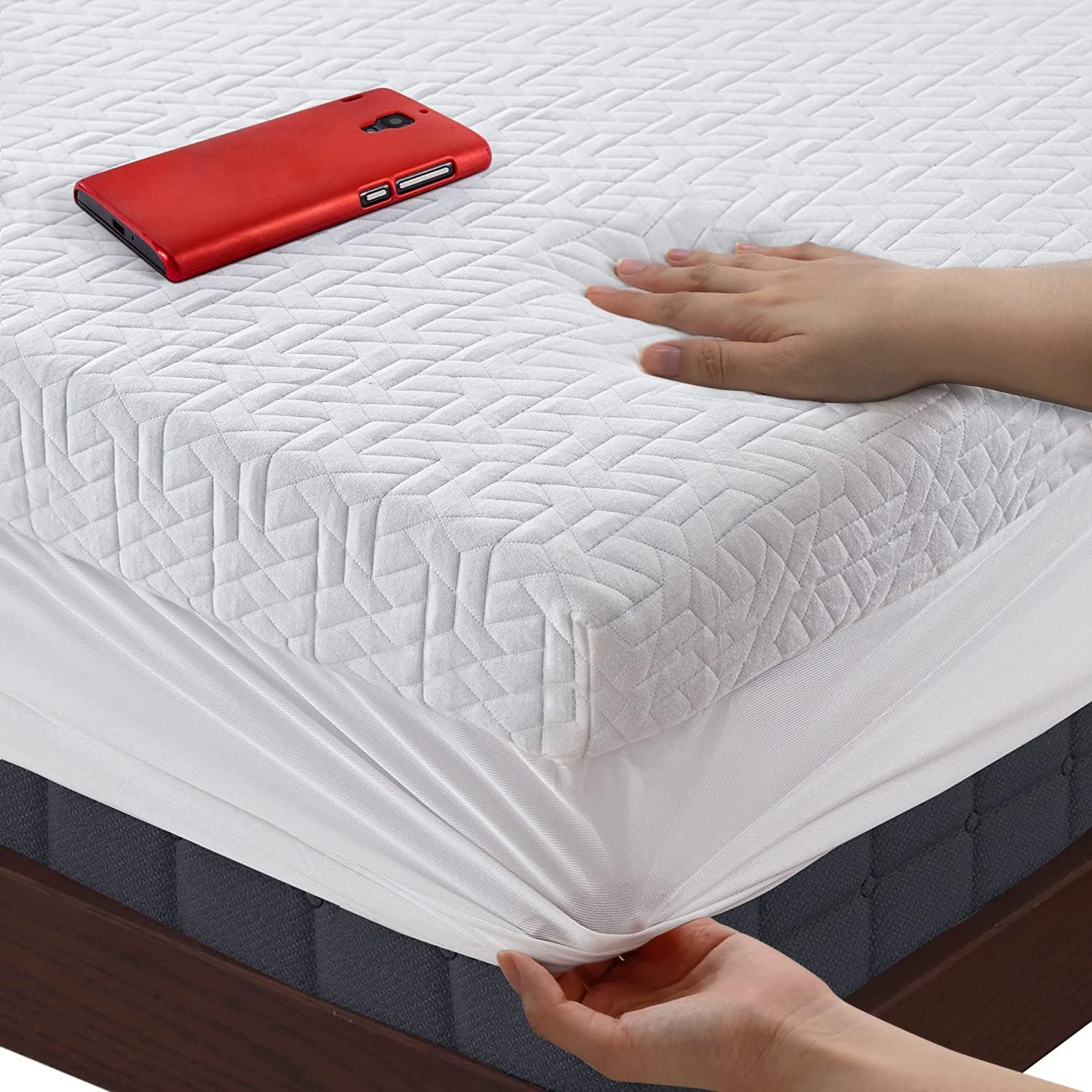 Serta 4Inch Dual Layer Mattress Topper,King Home & Kitchen