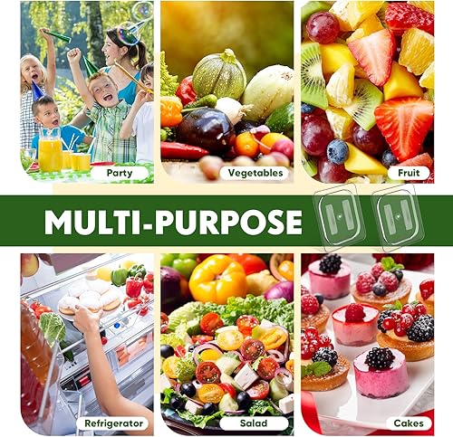 Miniatura 7 de 6 tapas de policarbonato para sartenes de alimentos con asa, 1/6 1/2 pulgadas, tapa transparente de plástico para hotel, tapas de hotel, para