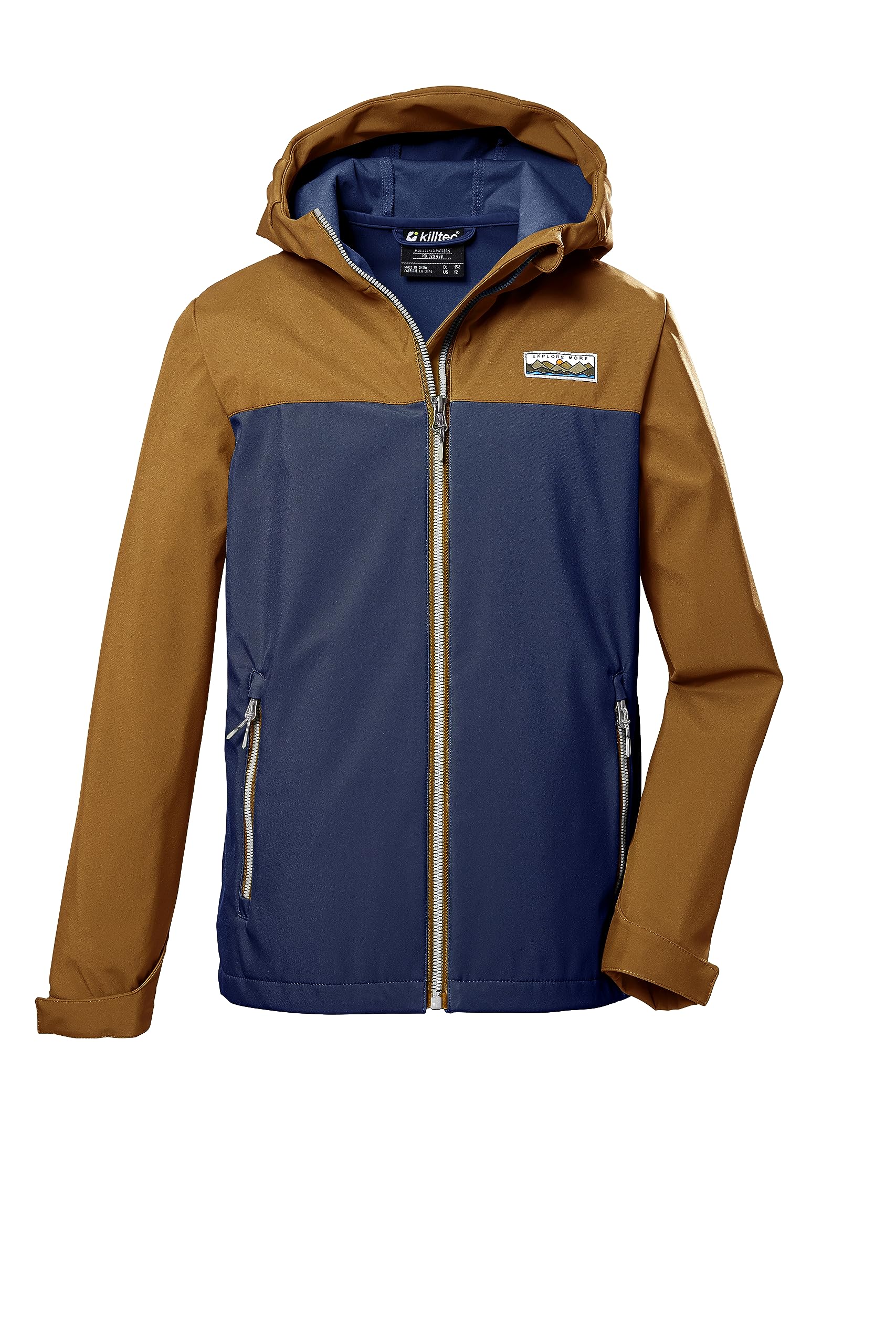 Killtec Kurtka typu softshell/kurtka outdoorowa z kapturem Boy´s KOS 344 BYS SFTSHLL JCKT