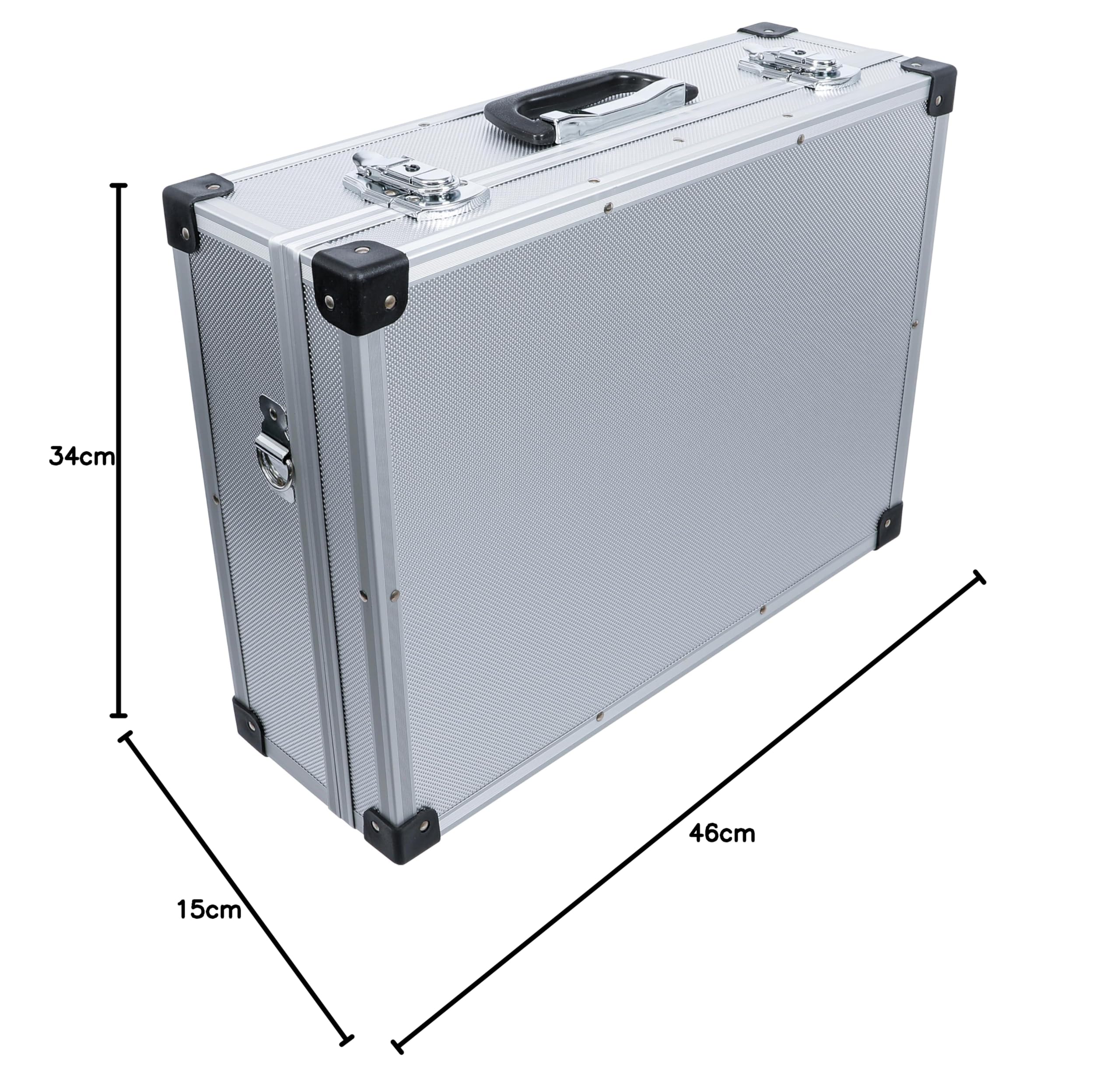 BGS 3304 | Caisse à outils aluminium | 460 x 340 x 150 mm