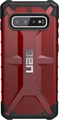Miniatura 10 de URBAN ARMOR GEAR UAG - Funda para Samsung Galaxy S10 Plus pantalla de 6.4 pulgadas Monarch Crimson funda militar probada contra caídas