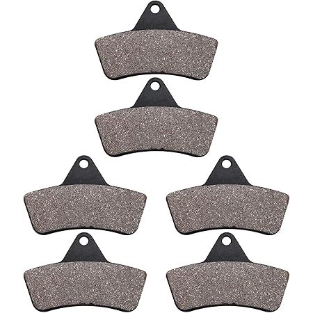 Caltric Front Brake Caliper Set With Pads – Compatible With Arctic Cat 250 300 400 500 650 700 1000 UTV/ATV