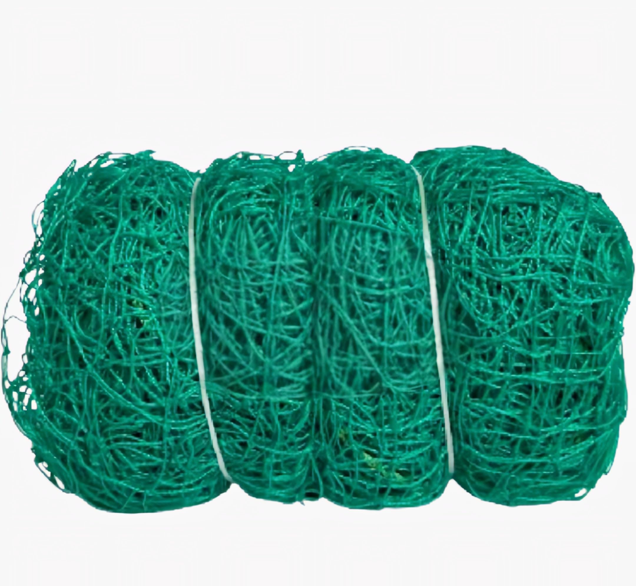 Bird Net/Bird Protection Net for Balcony, Window & Open Area | Heavy Duty UV Stabilized Nylon Material | Strong & Durable Anti Bird Net | Pigeon Safety Net | and 12 Ply (Green, 10ftx10ft)-image-29