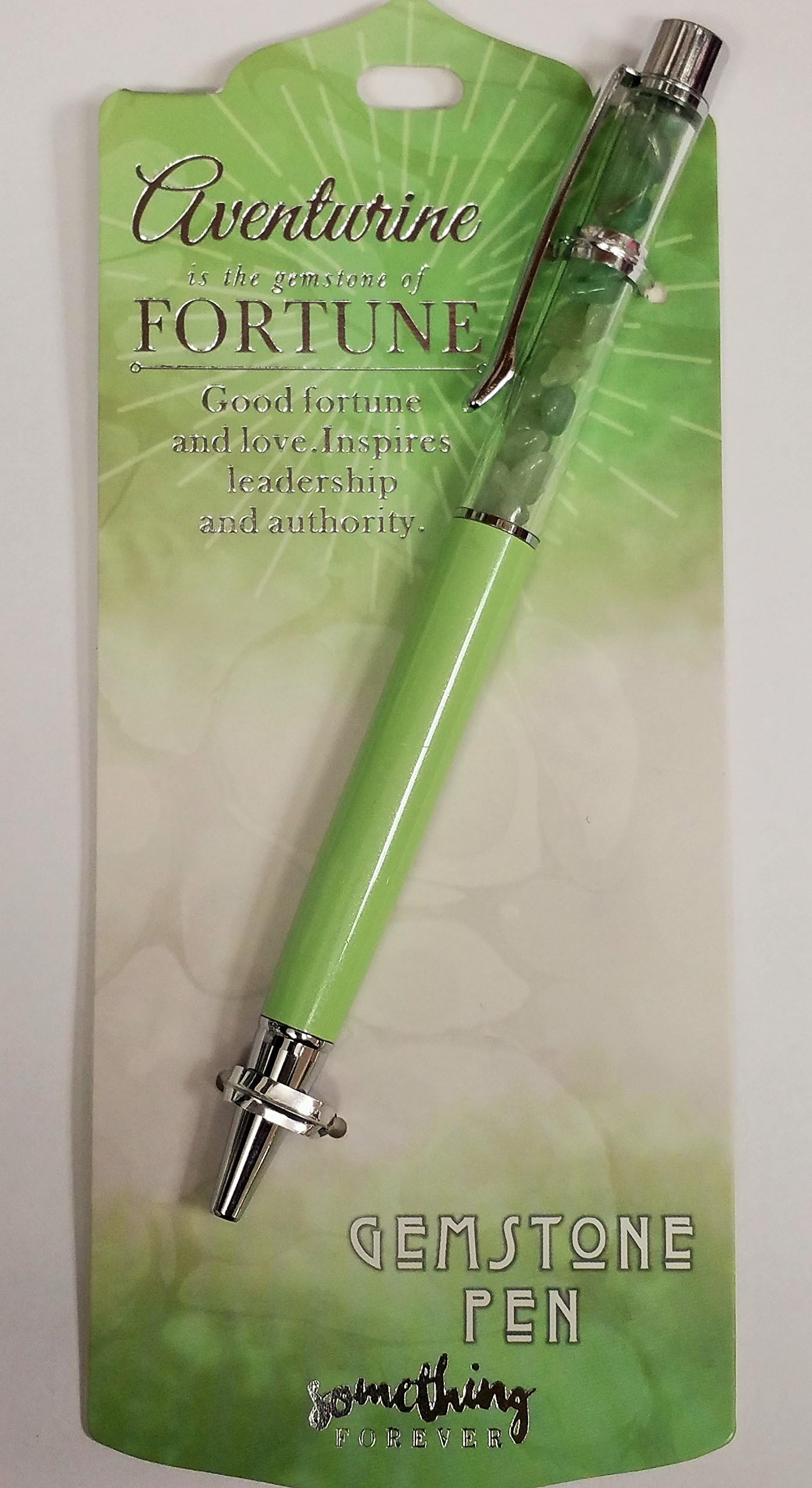 AVENTURINE Gemstone PEN For Fortune and Love (New Product)
