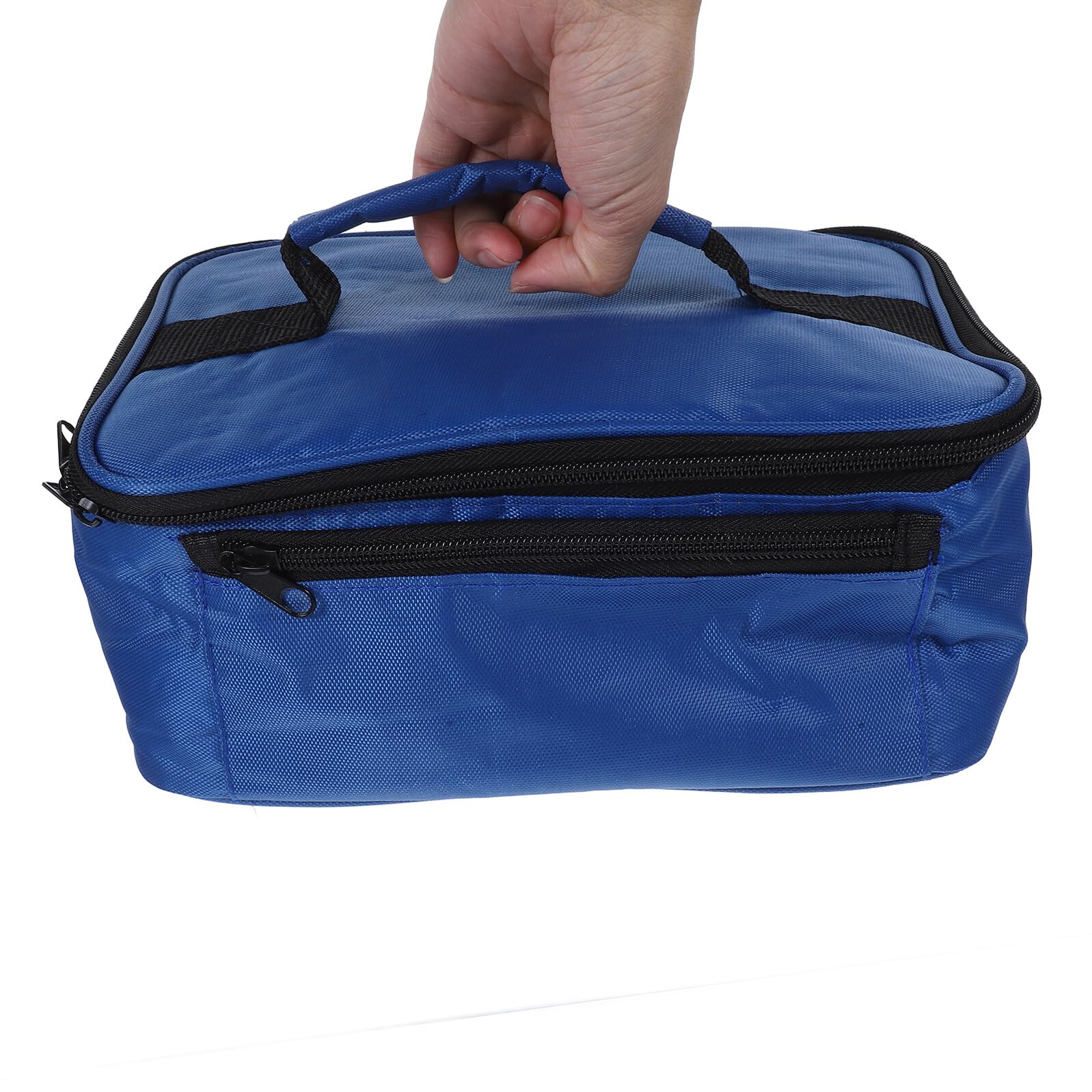 DOITOOL Bolsa Térmica Aislamiento de Tela Oxford para Almuerzo para Coche 12v y Calentamiento Uniforme, Portátil para Oficina y Exteriores