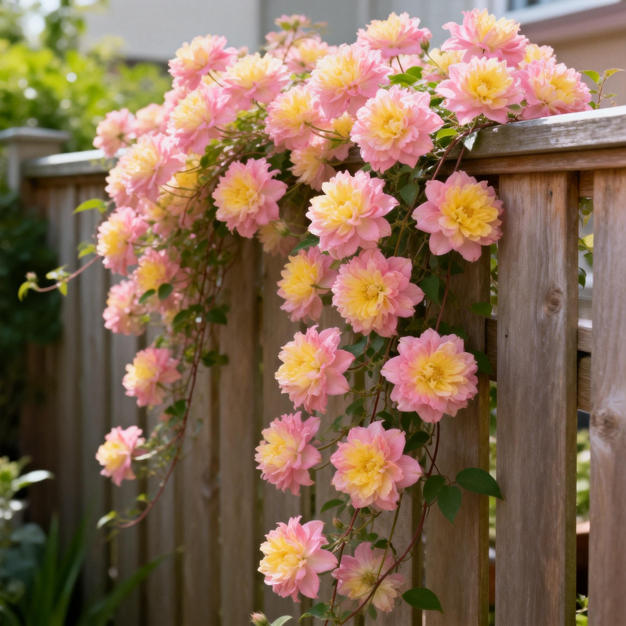 Perennial Clematis Bulbs&Climbing Flowers-Rare and Beautiful Clematis Plants in Bulk- Planting for Stunning Garden Displays-10bulbs-I