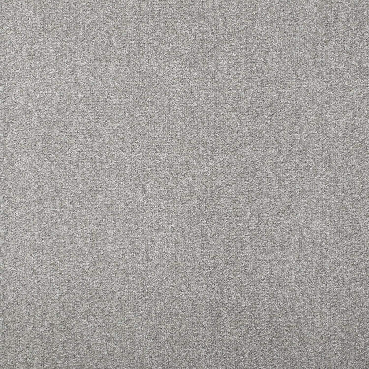 247Floors Budget Saxony Carpet 8mm Flecked Stain Resistant Hard Wearing Feltback (Light Grey, 4.5m x 5m)