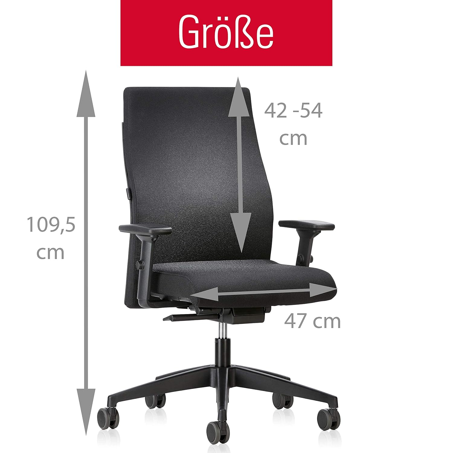 Interstuhl Bürostuhl 139RS – Bürodrehstuhl Made in Germany für das Büro