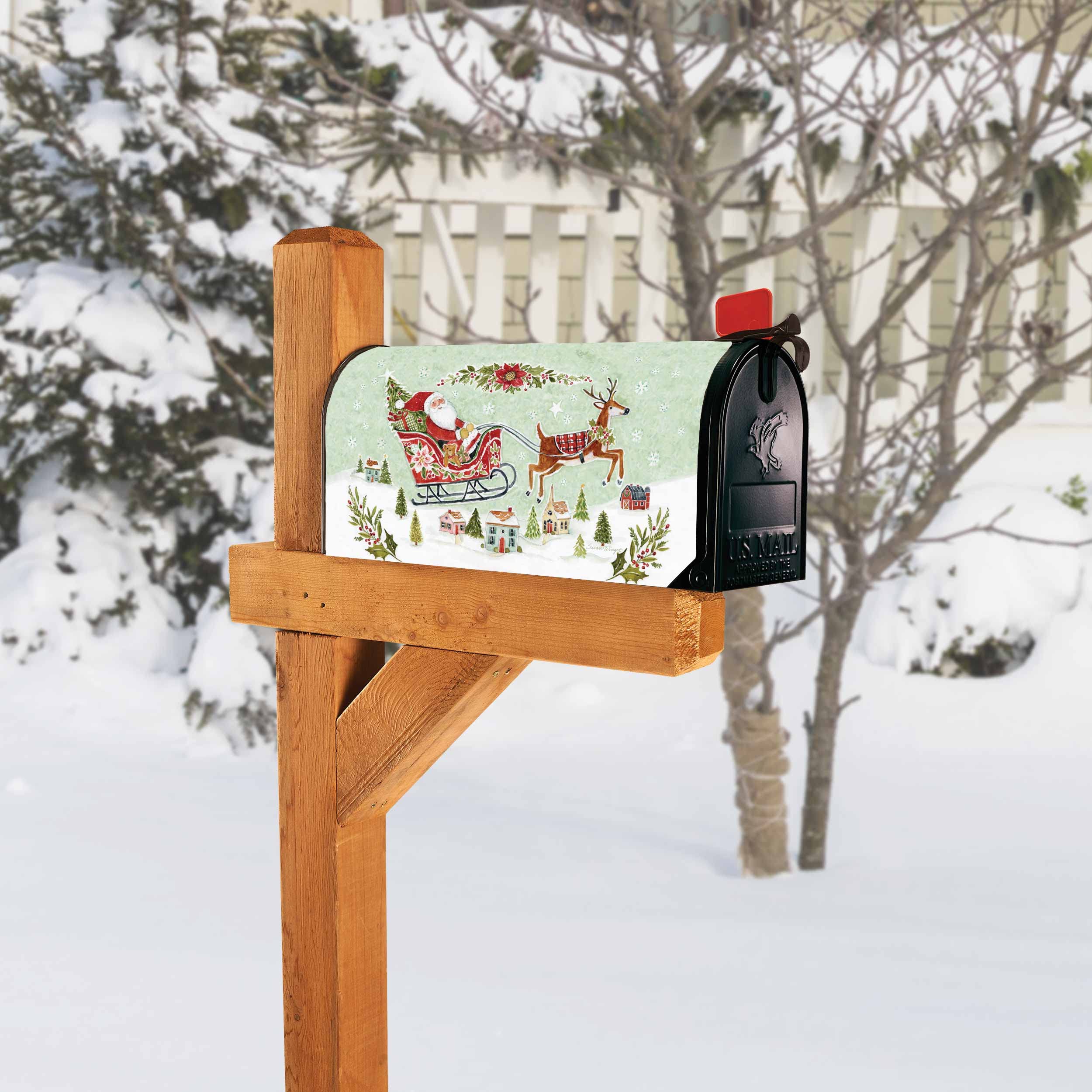 MailWraps Studio M Garden Song Magnetic Mailbox Cover - Standard Size Fits 6.5"W X 19"L Mailbox, USA Made, Weather Resistant
