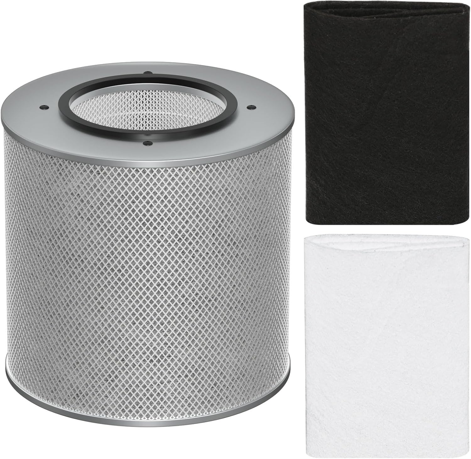 HM400 True HEPA Filter Replacement Compatible with Austin Air Healthmate FR400, HM400, HM402, HM405, HM410, HM450 Air Cleaner Purifier, 1 HEPA Filter + 2 Pre-Filters