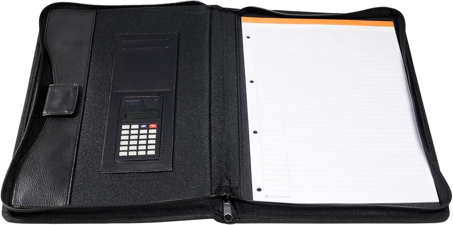 Exacompta Exactive PP Conference Folder, A4 - Black